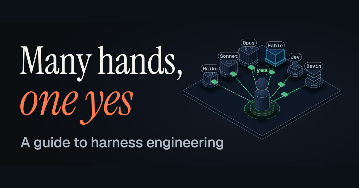 Many hands, one yes: a guide to harness engineering